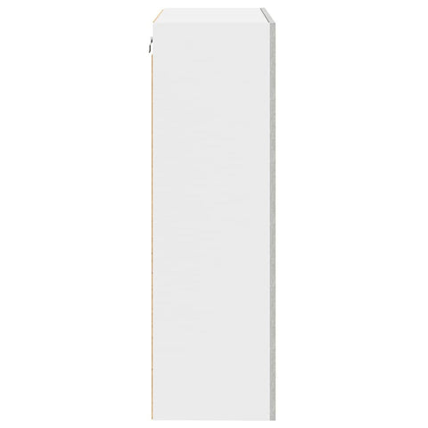vidaXL Hanging cabinet with Shelf Riga Concrete Grey 60 x 31 x 100 cm