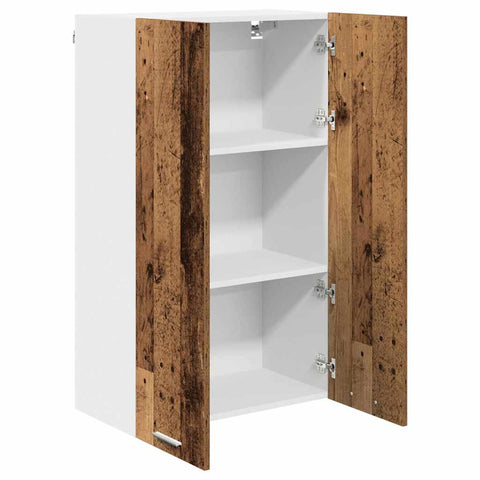 vidaXL Hanging cabinet Riga Old Wood 60 x 31 x 100 cm Engineered Wood