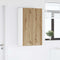 vidaXL Hanging cabinet with Shelf Riga Artisan Oak 60 x 31 x 100 cm