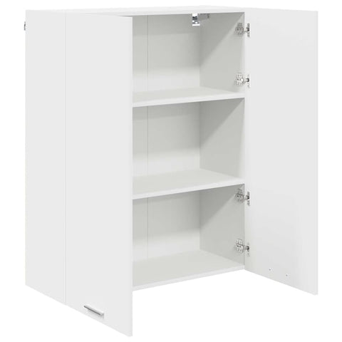 vidaXL Hanging cabinet Riga White 80 x 31 x 100 cm Engineered Wood