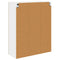 vidaXL Hanging cabinet with Shelf Riga Sonoma Oak 80 x 31 x 100 cm