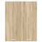 vidaXL Hanging cabinet with Shelf Riga Sonoma Oak 80 x 31 x 100 cm