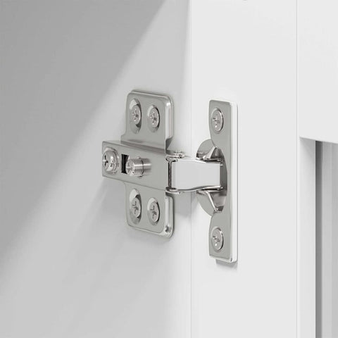 vidaXL Hanging cabinet Riga White 40 x 31 x 100 cm Engineered Wood