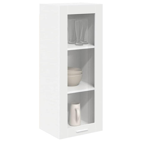 vidaXL Hanging cabinet Riga White 40 x 31 x 100 cm Engineered Wood