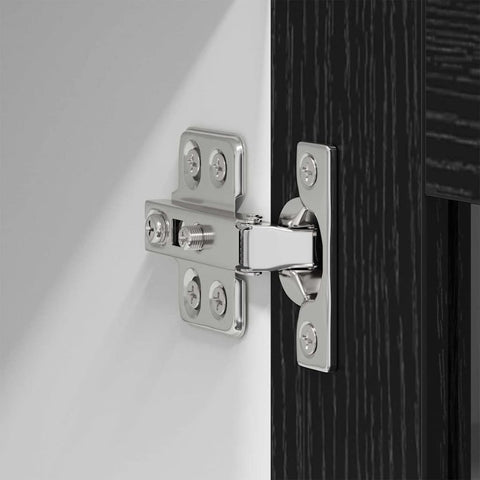 vidaXL Hanging cabinet Riga Black Oak 40 x 31 x 100 cm Engineered Wood