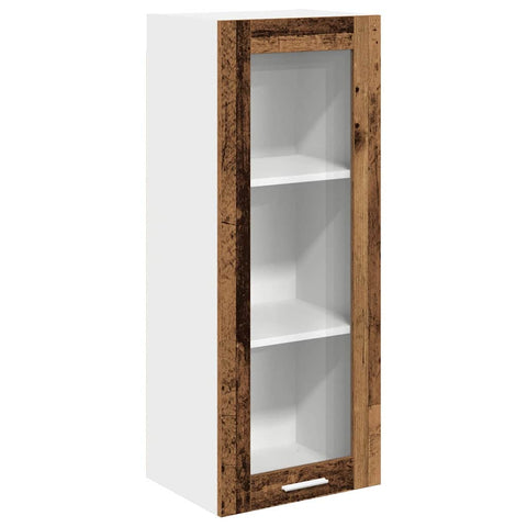 vidaXL Hanging cabinet Riga Old Wood 40 x 31 x 100 cm Engineered Wood