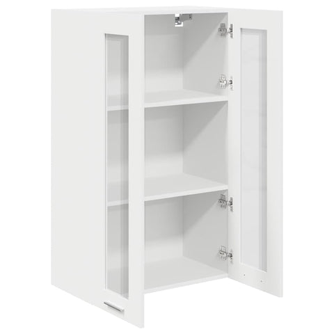 vidaXL Hanging cabinet Riga White 60 x 31 x 100 cm Engineered Wood