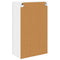 vidaXL Hanging cabinet with Shelf Riga Grey Sonoma 60 x 31 x 100 cm