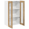 vidaXL Hanging cabinet with Shelf Riga Artisan Oak 60 x 31 x 100 cm