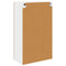vidaXL Hanging cabinet with Shelf Riga Artisan Oak 60 x 31 x 100 cm