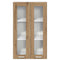 vidaXL Hanging cabinet with Shelf Riga Artisan Oak 60 x 31 x 100 cm