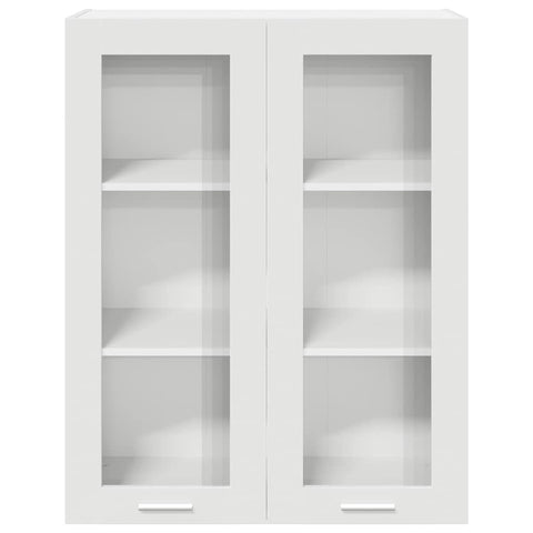 vidaXL Hanging cabinet Riga White 80 x 31 x 100 cm Engineered Wood