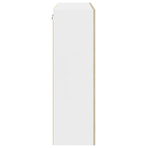 vidaXL Hanging cabinet with Shelf Riga Sonoma Oak 80 x 31 x 100 cm