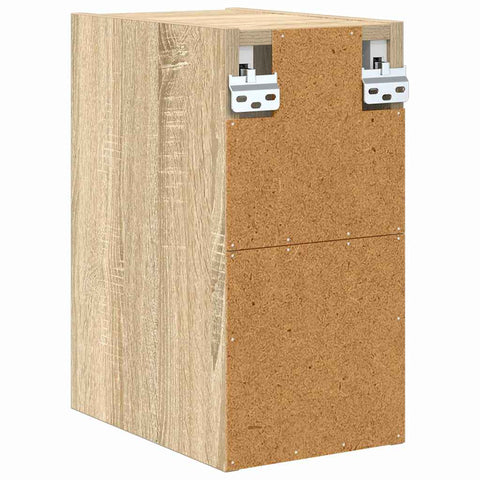 vidaXL Hanging cabinet with Shelf Riga Sonoma Oak 20 x 29.5 x 40 cm