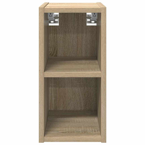 vidaXL Hanging cabinet with Shelf Riga Sonoma Oak 20 x 29.5 x 40 cm