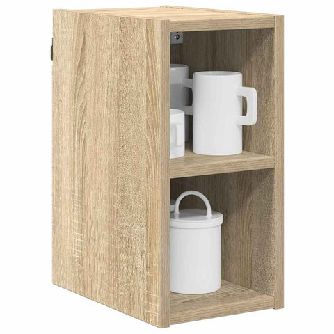 vidaXL Hanging cabinet with Shelf Riga Sonoma Oak 20 x 29.5 x 40 cm