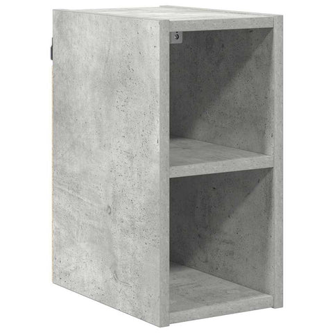 vidaXL Hanging cabinet with Shelf Riga Concrete Grey 20 x 29.5 x 40 cm