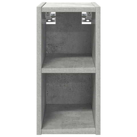 vidaXL Hanging cabinet with Shelf Riga Concrete Grey 20 x 29.5 x 40 cm