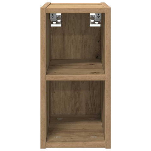 vidaXL Hanging cabinet with Shelf Riga Artisan Oak 20 x 29.5 x 40 cm
