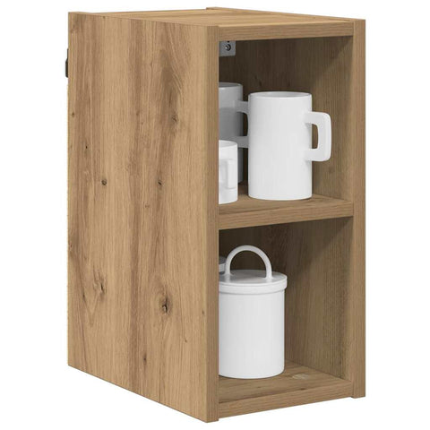 vidaXL Hanging cabinet with Shelf Riga Artisan Oak 20 x 29.5 x 40 cm