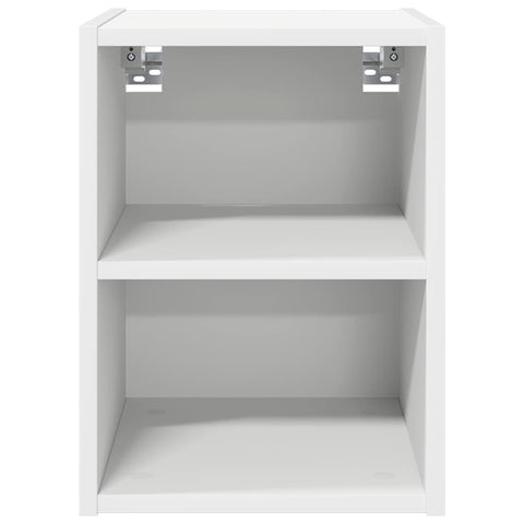 vidaXL Hanging cabinet Riga White 30 x 29.5 x 40 cm Engineered Wood