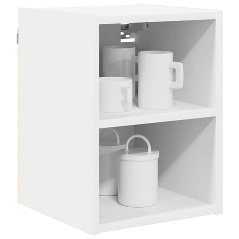 vidaXL Hanging cabinet Riga White 30 x 29.5 x 40 cm Engineered Wood