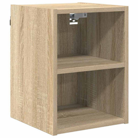vidaXL Hanging cabinet with Shelf Riga Sonoma Oak 30 x 29.5 x 40 cm