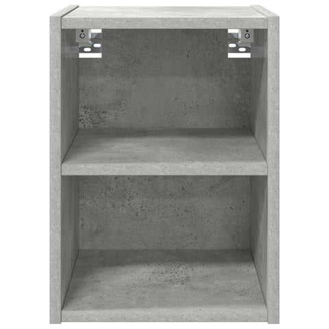 vidaXL Hanging cabinet with Shelf Riga Concrete Grey 30 x 29.5 x 40 cm