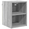 vidaXL Hanging cabinet with Shelf Riga Grey Sonoma 30 x 29.5 x 40 cm