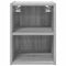 vidaXL Hanging cabinet with Shelf Riga Grey Sonoma 30 x 29.5 x 40 cm