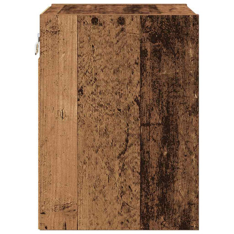 vidaXL Hanging cabinet Riga Old Wood 30 x 29.5 x 40 cm Engineered Wood