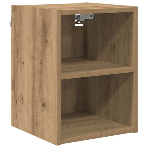 vidaXL Hanging cabinet with Shelf Riga Artisan Oak 30 x 29.5 x 40 cm