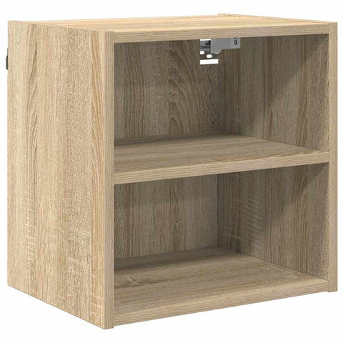 vidaXL Hanging cabinet with Shelf Riga Sonoma Oak 40 x 29.5 x 40 cm