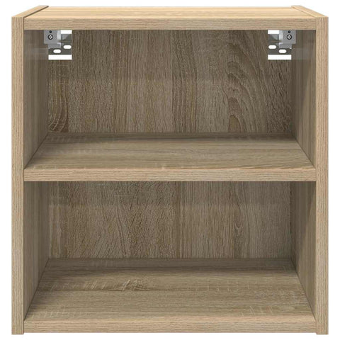 vidaXL Hanging cabinet with Shelf Riga Sonoma Oak 40 x 29.5 x 40 cm