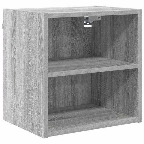 vidaXL Hanging cabinet with Shelf Riga Grey Sonoma 40 x 29.5 x 40 cm