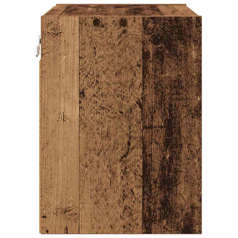 vidaXL Hanging cabinet Riga Old Wood 40 x 29.5 x 40 cm Engineered Wood