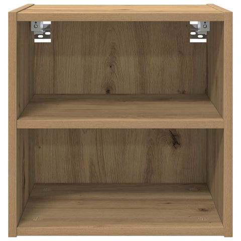 vidaXL Hanging cabinet with Shelf Riga Artisan Oak 40 x 29.5 x 40 cm