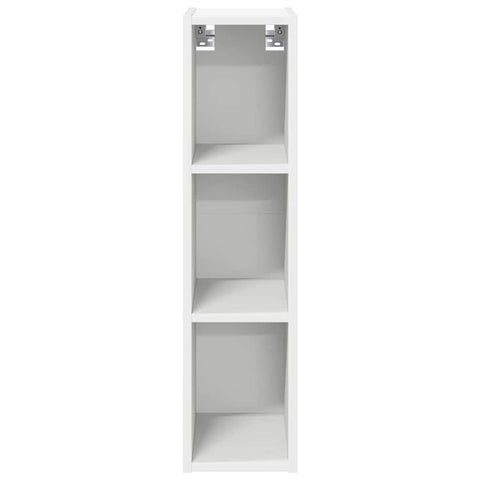 vidaXL Hanging cabinet Riga White 20 x 29.5 x 80 cm Engineered Wood