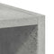 vidaXL Hanging cabinet with Shelf Riga Concrete Grey 20 x 29.5 x 80 cm