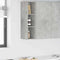 vidaXL Hanging cabinet with Shelf Riga Concrete Grey 20 x 29.5 x 80 cm
