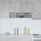 vidaXL Hanging cabinet with Shelf Riga Concrete Grey 20 x 29.5 x 80 cm