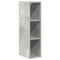 vidaXL Hanging cabinet with Shelf Riga Concrete Grey 20 x 29.5 x 80 cm