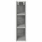 vidaXL Hanging cabinet with Shelf Riga Concrete Grey 20 x 29.5 x 80 cm