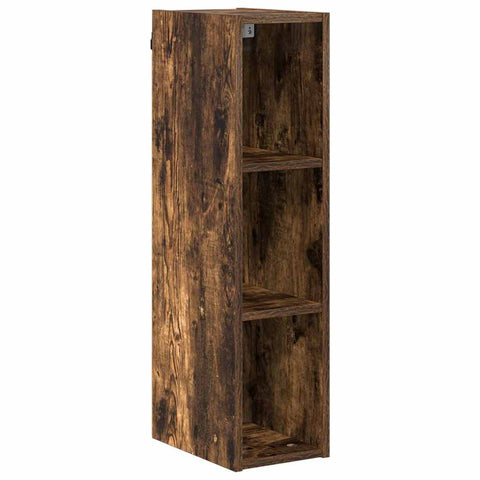 vidaXL Hanging cabinet with Shelf Riga Smoked Oak 20 x 29.5 x 80 cm