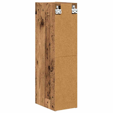 vidaXL Hanging cabinet Riga Old Wood 20 x 29.5 x 80 cm Engineered Wood