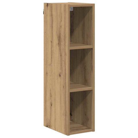 vidaXL Hanging cabinet with Shelf Riga Artisan Oak 20 x 29.5 x 80 cm