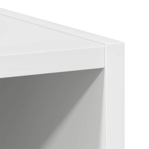 vidaXL Hanging cabinet Riga White 30 x 29.5 x 80 cm Engineered Wood