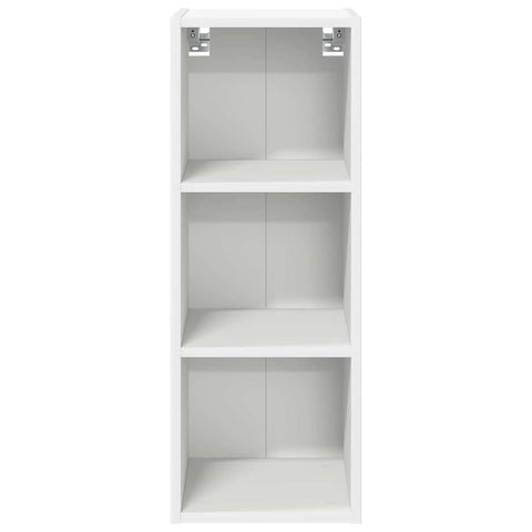 vidaXL Hanging cabinet Riga White 30 x 29.5 x 80 cm Engineered Wood