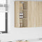 vidaXL Hanging cabinet with Shelf Riga Sonoma Oak 30 x 29.5 x 80 cm