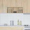 vidaXL Hanging cabinet with Shelf Riga Sonoma Oak 30 x 29.5 x 80 cm